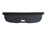 Audi Q3 / SQ3 MK1 2011-2018 black retractable load cover, front view
