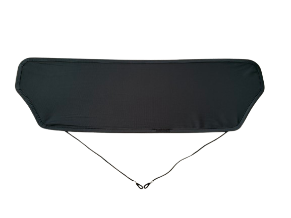 Toyota Aygo X 2022-2025 soft cover parcel shelf with elasticated cord, top view