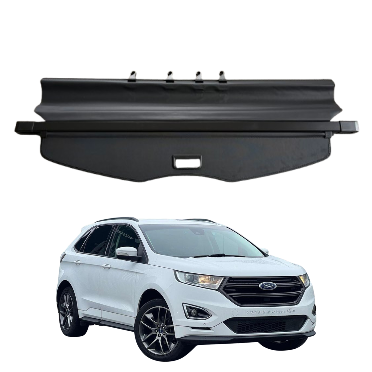 Ford Edge 2015-2021 MK2 Retractable Parcel Shelf | Load Cover | Cargo Cover