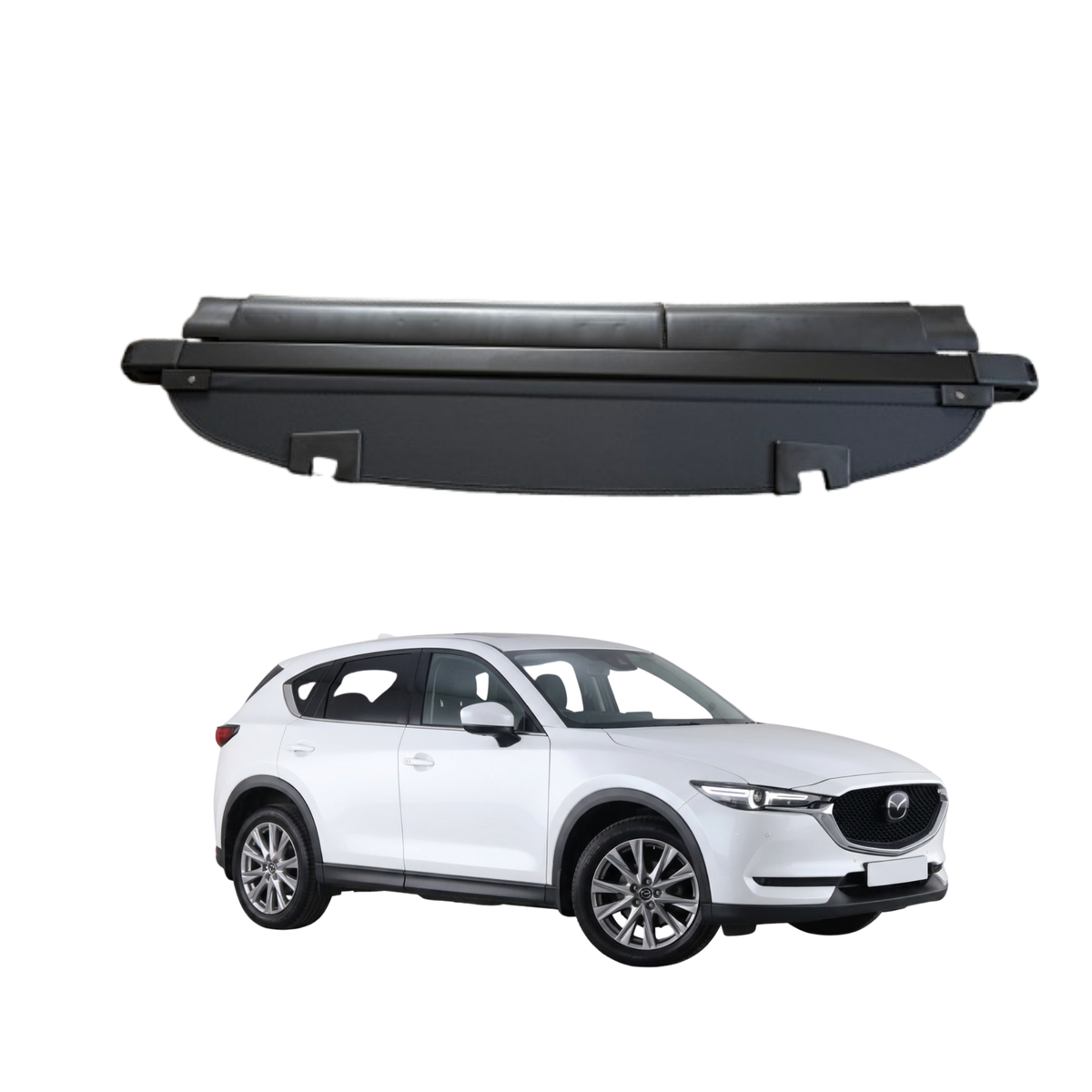 Mazda CX-5 MK2 2017+ Retractable Parcel Shelf/Load Cover