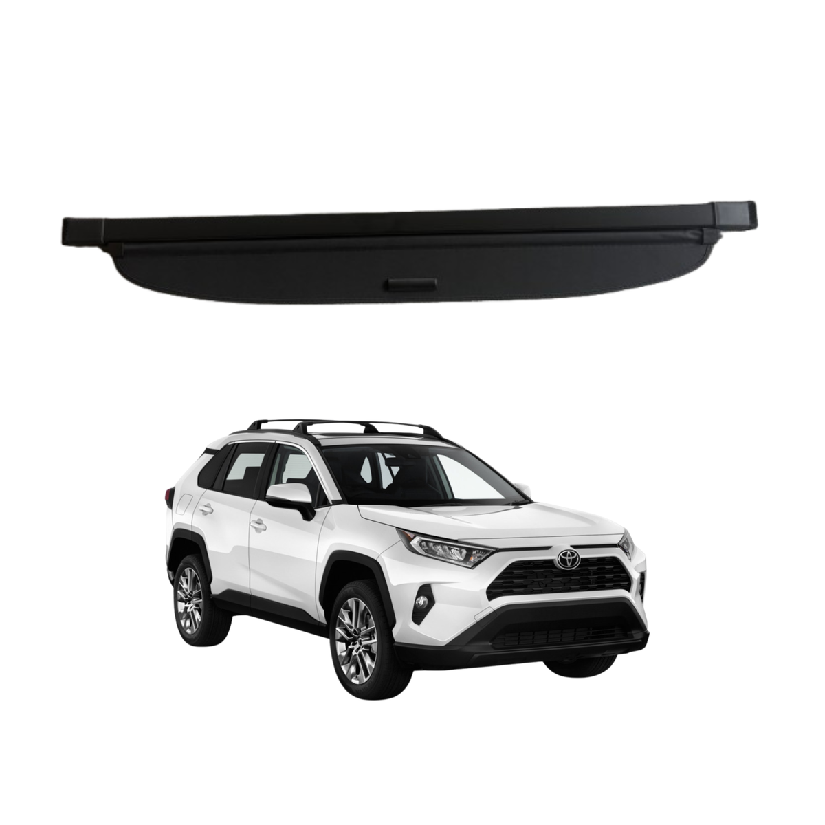 Toyota RAV4 MK5 2019+ Retractable Parcel Shelf/Load Cover